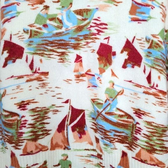 Nwot Zara Vintage Inspired 50s Ski Sweater - Picture 4 of 6